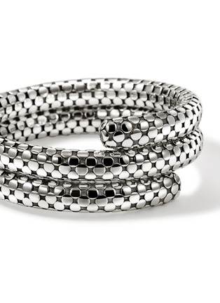  - JOHN HARDY - Dot Sterling Silver Coil Bracelet — Size S