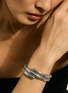  - JOHN HARDY - Dot Sterling Silver Coil Bracelet — Size S