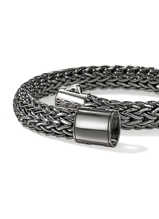 Detail View - Click To Enlarge - JOHN HARDY - Icon Sterling Silver Black Rhodium Bracelet — Size UM