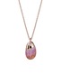 Main View - Click To Enlarge - JOHN HARDY - Pebble 18K Rose Gold Sapphire Necklace — Size 20-22"