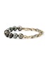 Main View - Click To Enlarge - JOHN HARDY - Surf 18K Gold Diamond Pearl Bracelet — Size UM