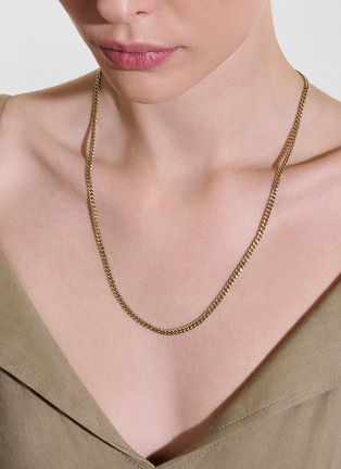  - JOHN HARDY - Curb Chain 14K Gold Necklace — Size 24"