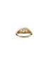 Detail View - Click To Enlarge - JOHN HARDY - Pebble 14K Gold Diamond Ring — Size 6
