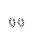 Detail View - Click To Enlarge - JOHN HARDY - Dot Sterling Silver Hoop Earrings