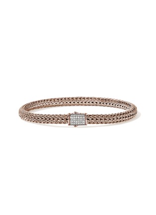 Main View - Click To Enlarge - JOHN HARDY - Icon 14K Rose Gold Diamond Bracelet — Size US