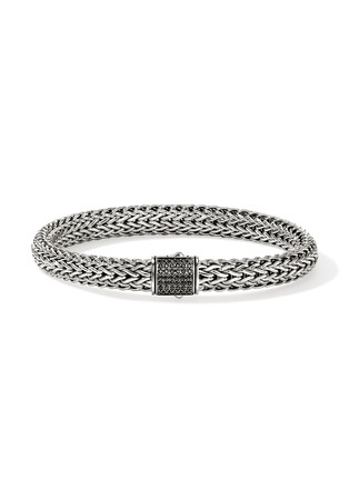 Main View - Click To Enlarge - JOHN HARDY - Icon Sterling Silver Sapphire Medium Bracelet — Size UL