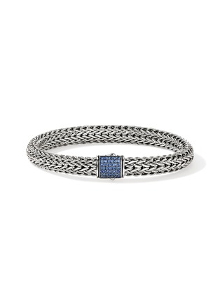 Main View - Click To Enlarge - JOHN HARDY - Icon Sterling Silver Sapphire Medium Bracelet — Size UM
