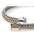 Detail View - Click To Enlarge - JOHN HARDY - Icon 14K Gold Sterling Silver Small Reversible Twisted Chain Bracelet — US BG