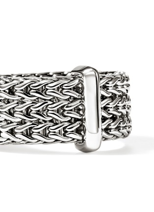 Detail View - Click To Enlarge - JOHN HARDY - Icon Link Sterling Silver Band Ring — Size 7