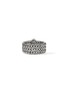 Detail View - Click To Enlarge - JOHN HARDY - Icon Link Sterling Silver Diamond Pavé Band Ring — Size 8