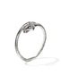 Detail View - Click To Enlarge - JOHN HARDY - Legends Naga Sterling Silver Diamond Pavé Sapphire Cuff — Size M
