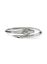 Main View - Click To Enlarge - JOHN HARDY - Legends Naga Sterling Silver Diamond Pavé Sapphire Cuff — Size M