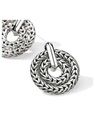 Detail View - Click To Enlarge - JOHN HARDY - Icon Link Sterling Silver Drop Earrings