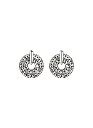 Main View - Click To Enlarge - JOHN HARDY - Icon Link Sterling Silver Drop Earrings