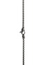 Detail View - Click To Enlarge - JOHN HARDY - Icon 50 Sterling Silver Black Rhodium Cross Pendant Box Chain Necklace — Size 22