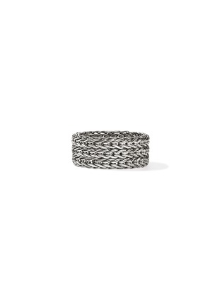 Main View - Click To Enlarge - JOHN HARDY - Icon Link Sterling Silver Band Ring — Size 9