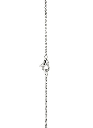 Detail View - Click To Enlarge - JOHN HARDY - JH Essentials Spiritual Sterling Silver Mini Rolo Chain Cross Bracelet — Size US