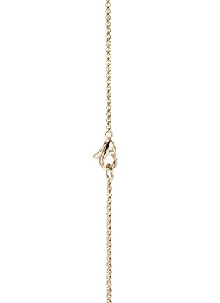 Detail View - Click To Enlarge - JOHN HARDY - JH Essentials Spiritual 14K Gold Mini Rolo Chain Cross Bracelet — Size US