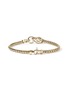 Detail View - Click To Enlarge - JOHN HARDY - Legends Naga 14K Gold Diamond Pavé Slim Chain Bracelet — Size US