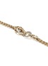 Detail View - Click To Enlarge - JOHN HARDY - Legends Naga 14K Gold Diamond Pavé Slim Chain Bracelet — Size US