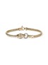 Main View - Click To Enlarge - JOHN HARDY - Legends Naga 14K Gold Diamond Pavé Slim Chain Bracelet — Size US