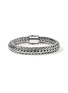 Detail View - Click To Enlarge - JOHN HARDY - Icon Sterling Silver Sapphire Large Bracelet — Size UL