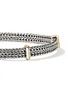 Detail View - Click To Enlarge - JOHN HARDY - Icon Link 14K Gold Sterling Silver Flat Chain Bracelet — Size US