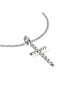 Detail View - Click To Enlarge - JOHN HARDY - JH Essentials Spiritual Sterling Silver Cross Pendant Rolo Chain Necklace — Size 16-18