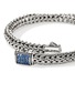 Detail View - Click To Enlarge - JOHN HARDY - Icon Sterling Silver Sapphire Small Bracelet — Size UM
