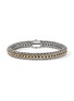 Detail View - Click To Enlarge - JOHN HARDY - Icon 14K Gold Sterling Silver Medium Reversible Twisted Chain Bracelet — UM BG