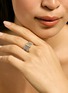  - JOHN HARDY - Icon Link 14K Gold Sterling Silver Band Ring — Size 7