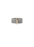 Main View - Click To Enlarge - JOHN HARDY - Icon Link 14K Gold Sterling Silver Band Ring — Size 7