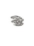 Main View - Click To Enlarge - JOHN HARDY - Legends Naga Sterling Silver Diamond Pavé Sapphire Double Wrap Ring — Size 8