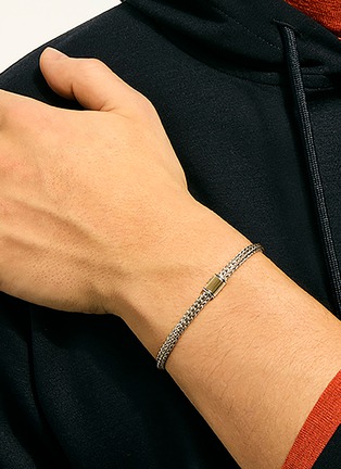  - JOHN HARDY - Icon 14K Gold Sterling Silver Extra Small Bracelet — Size US