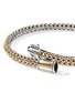 Detail View - Click To Enlarge - JOHN HARDY - Icon 14K Gold Sterling Silver Extra Small Reversible Bracelet — Size UM BG