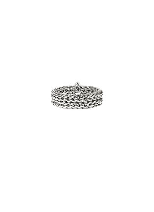 Detail View - Click To Enlarge - JOHN HARDY - Icon Link Sterling Silver Band Ring — Size 6