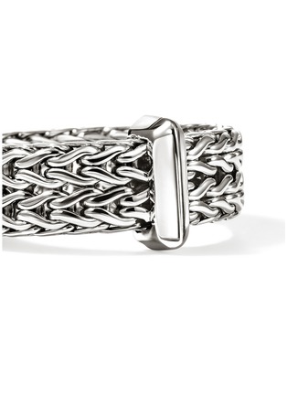 Detail View - Click To Enlarge - JOHN HARDY - Icon Link Sterling Silver Band Ring — Size 6