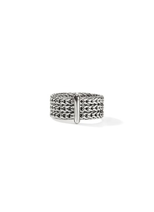 Main View - Click To Enlarge - JOHN HARDY - Icon Link Sterling Silver Band Ring — Size 9