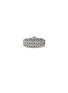 Detail View - Click To Enlarge - JOHN HARDY - Icon Link Sterling Silver Diamond Pavé Band Ring — Size 6