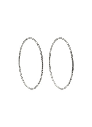 Detail View - Click To Enlarge - JOHN HARDY - JH Essentials Sterling Silver Hoop Earrings