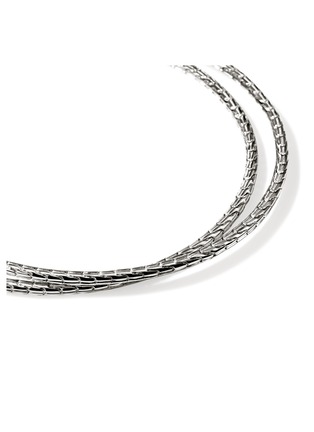Detail View - Click To Enlarge - JOHN HARDY - JH Essentials Sterling Silver Hoop Earrings