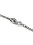 Detail View - Click To Enlarge - JOHN HARDY - Legends Naga Sterling Silver Diamond Pavé Sapphire Slim Chain Bracelet — Size UM