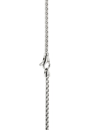 Detail View - Click To Enlarge - JOHN HARDY - Icon 50 Sterling Silver Cross Pendant Box Chain Necklace — Size 22