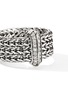 Detail View - Click To Enlarge - JOHN HARDY - Icon Link Sterling Silver Diamond Pavé Band Ring — Size 9