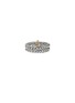 Detail View - Click To Enlarge - JOHN HARDY - Icon Link 14K Gold Sterling Silver Band Ring — Size 7