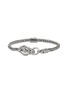 Main View - Click To Enlarge - JOHN HARDY - Legends Naga Sterling Silver Diamond Pavé Sapphire Slim Chain Bracelet — Size US