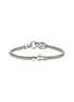 Detail View - Click To Enlarge - JOHN HARDY - Legends Naga Sterling Silver Diamond Pavé Sapphire Slim Chain Bracelet — Size US