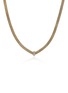 Detail View - Click To Enlarge - JOHN HARDY - Icon Link 14K Gold Diamond Pavé Necklace — 16