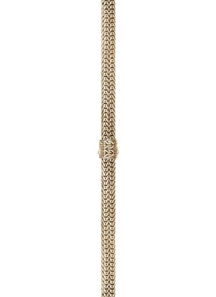 Detail View - Click To Enlarge - JOHN HARDY - Icon Link 14K Gold Diamond Pavé Necklace — 16