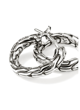 Detail View - Click To Enlarge - JOHN HARDY - JH Essentials Sterling Silver Hoop Earrings